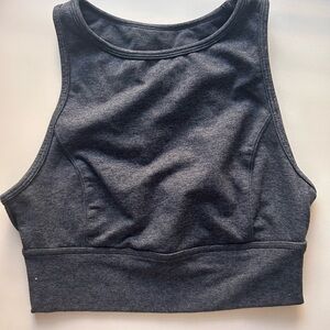 Longline sports bra workout tank